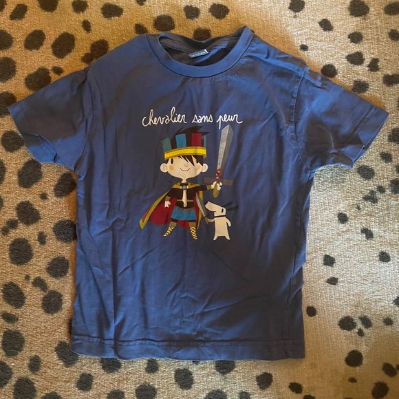 Graphic Tee -  Boys 6 - 'Chevalier sans peur' - Picture 5 of 8